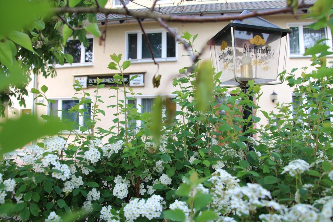 Gasthof Zur Friedenseiche Lohsa Exterior foto